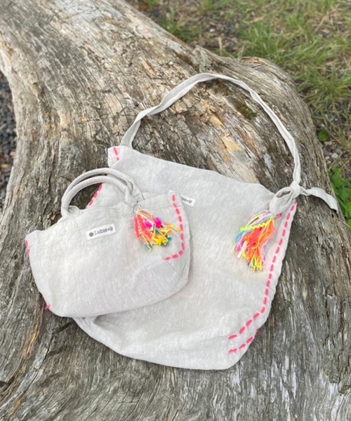 トートバッグ Lubie+9 麻MINI トートバッグ レディース | THE MILES | 12