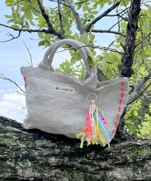 トートバッグ Lubie+9 麻MINI トートバッグ レディース | THE MILES | 14