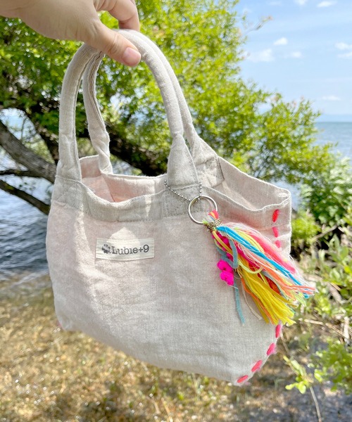 トートバッグ Lubie+9 麻MINI トートバッグ レディース | THE MILES | 15