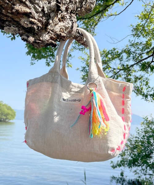 トートバッグ Lubie+9 麻MINI トートバッグ レディース | THE MILES | 16