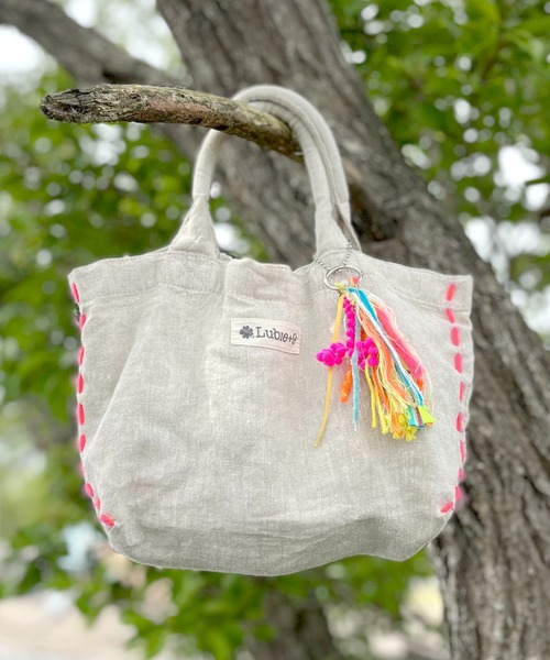 トートバッグ Lubie+9 麻MINI トートバッグ レディース | THE MILES | 17