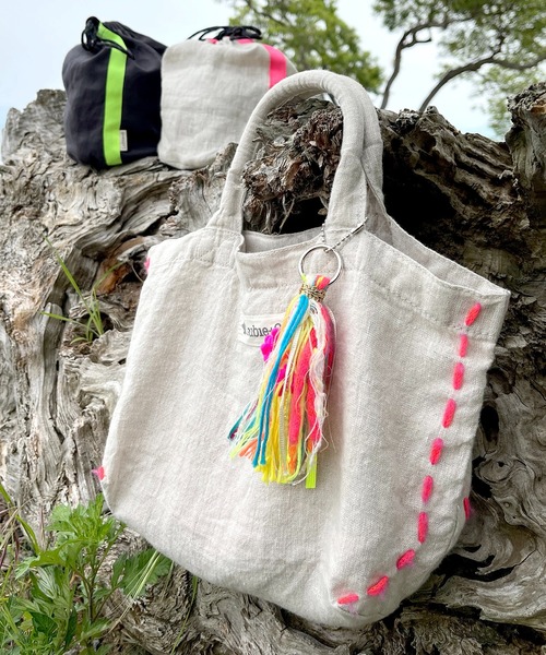 トートバッグ Lubie+9 麻MINI トートバッグ レディース | THE MILES | 18