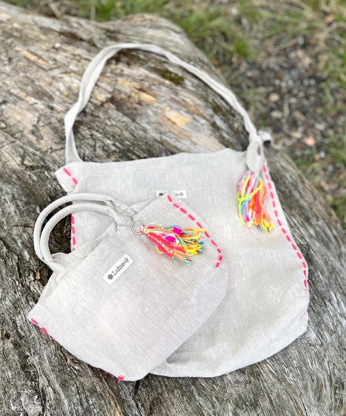 トートバッグ Lubie+9 麻MINI トートバッグ レディース | THE MILES | 19