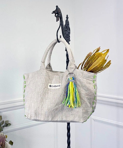 トートバッグ Lubie+9 麻MINI トートバッグ レディース | THE MILES | 21