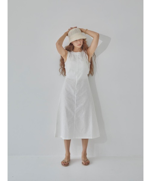 コットン ワンピース back gather tie dress ZOZOTOWN PayPayモール店 - 通販 - PayPayモール になってい