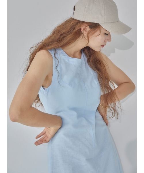 コットン ワンピース back gather tie dress ZOZOTOWN PayPayモール店 - 通販 - PayPayモール になってい