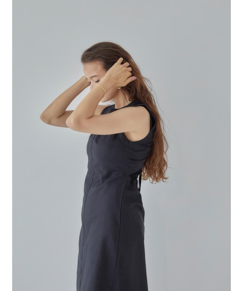 コットン ワンピース back gather tie dress ZOZOTOWN PayPayモール店 - 通販 - PayPayモール になってい