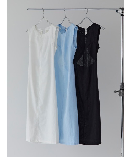 コットン ワンピース back gather tie dress ZOZOTOWN PayPayモール店 - 通販 - PayPayモール になってい