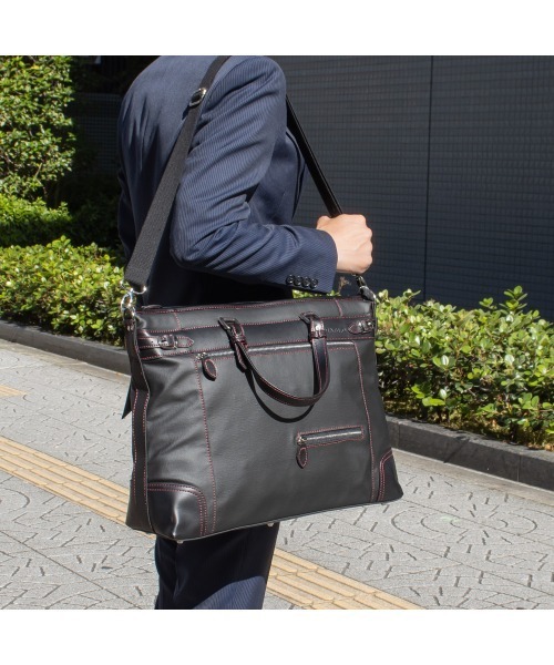 ビジネスバッグ 2way撥水大容量ビジネスバック メンズ : ZOZOTOWN