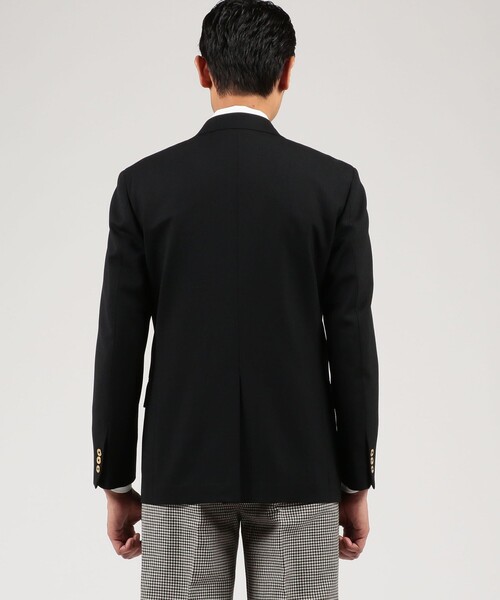 トゥモローランド　ジャケット セール】 ストレッチサキソニー シングルブレステッド2Bジャケット