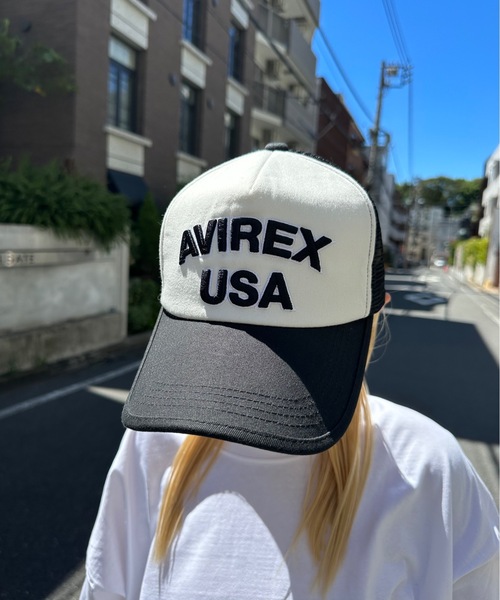 AVIREX キャップ 帽子 / USA メッシュキャップ 14407200