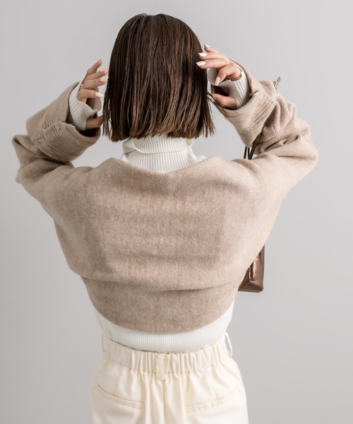 カーディガン マルチWAYニットボレロ レディース | mystic | 13