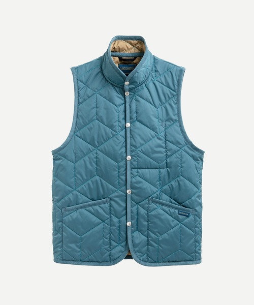 LAVENHAM（ラベンハム） ベスト ジレ LAVENSTER CUBE QUILT MICKFIELD