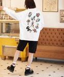 tシャツ mlt4260- アメトラ風タトゥー...の詳細画像5