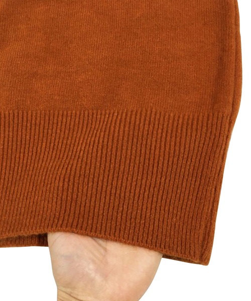 Dewlily ニット セーター タートルネックセーター レディース