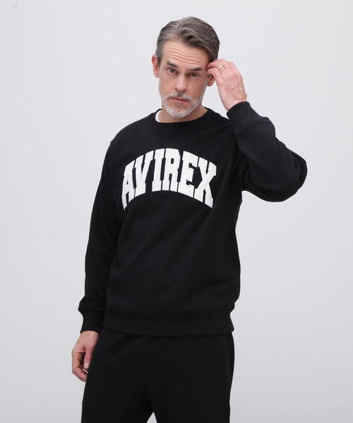 AVIREX トレーナー スウェット 「DAILY/デイリー」CREW NECK L/S