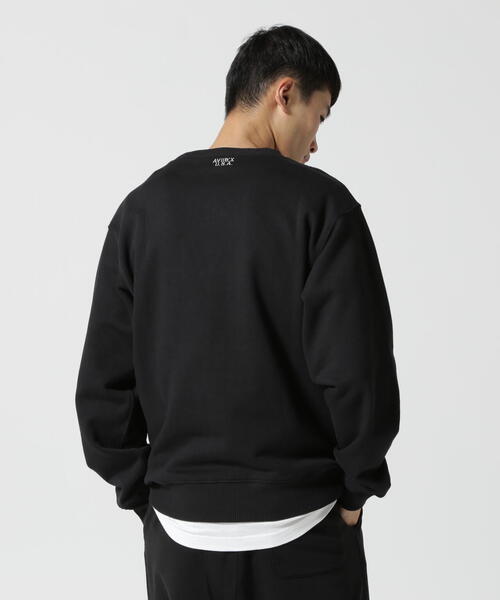 AVIREX トレーナー スウェット 「DAILY/デイリー」CREW NECK L/S