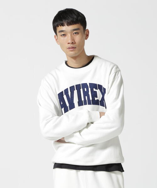 AVIREX アビレックス デイリー クルー スウェット トレーナー AVIREX トレーナー スウェット 「DAILY/デイリー」CREW NECK L/S