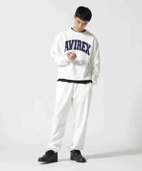 AVIREX アビレックス デイリー クルー スウェット トレーナー AVIREX トレーナー スウェット 「DAILY/デイリー」CREW NECK L/S