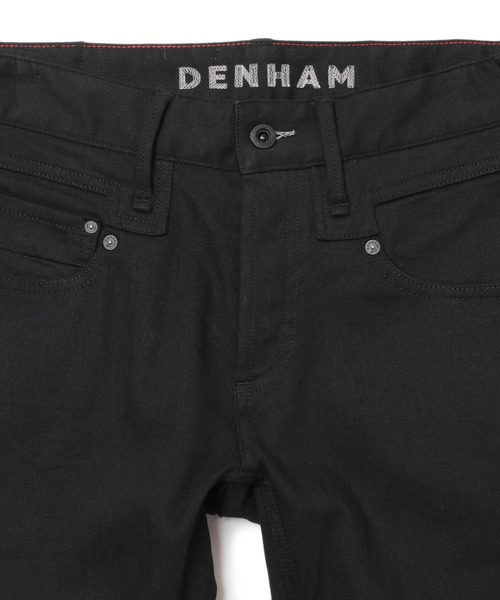 ジーンズ 「DENHAM（デンハム）」ブラックデニムSKIN メンズの画像