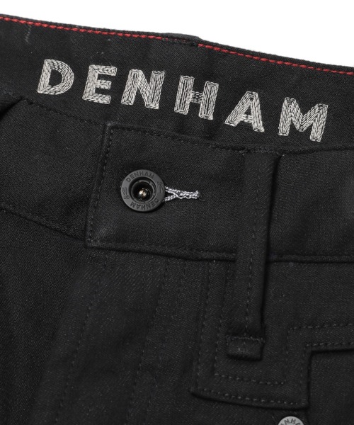 ジーンズ 「DENHAM（デンハム）」ブラックデニムSKIN メンズの画像