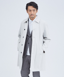 アバハウス（ABAHOUSE）/【機能素材SORONA使用】マルチストレッチ 3WAYステンカラーコート / ス ABAHOUSE GRAY ステンカラーコート コート 「機能素材SORONA使用
