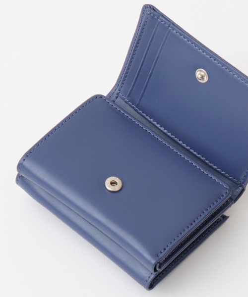 美品☆YAHKIレディース三つ折りコンパクト財布 楽天市場】YAHKI ヤーキ スムースレザー コンパクト 三つ折り