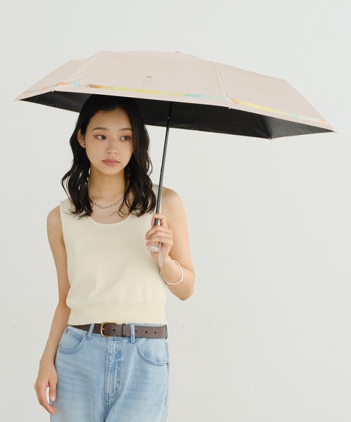 Wpc. 晴雨兼用 日傘 長傘 日傘 完全遮光 uvカット 折りたたみ傘 形状