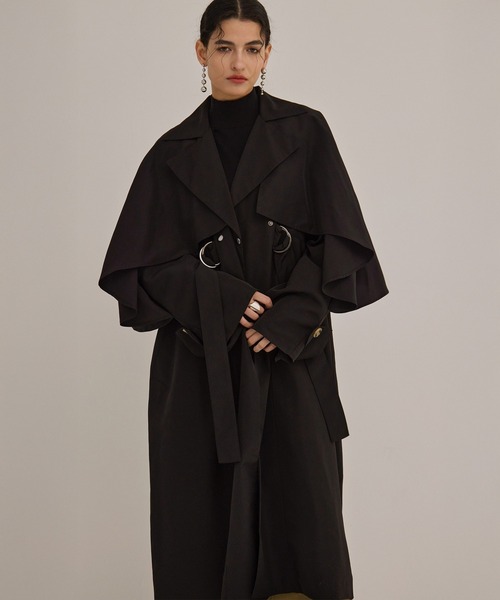 MIELI INVARIANT トレンチコート コート Babbling Flare Trench Coat  
