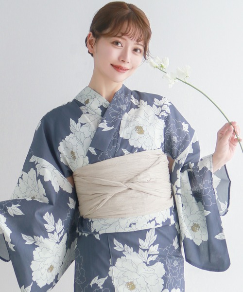 新品　浴衣・帯セット soubien_assort-ynset0084
