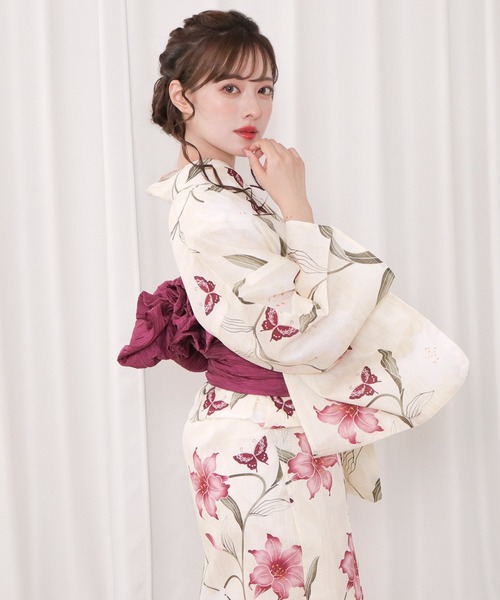 浴衣・帯セット 楽天市場】【マラソン限定10%OFFクーポン配布中!】簡単に着付け