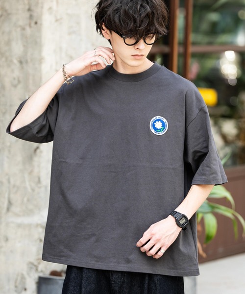 Rocky Monroe tシャツ オーバーサイズハート/フラワーワン