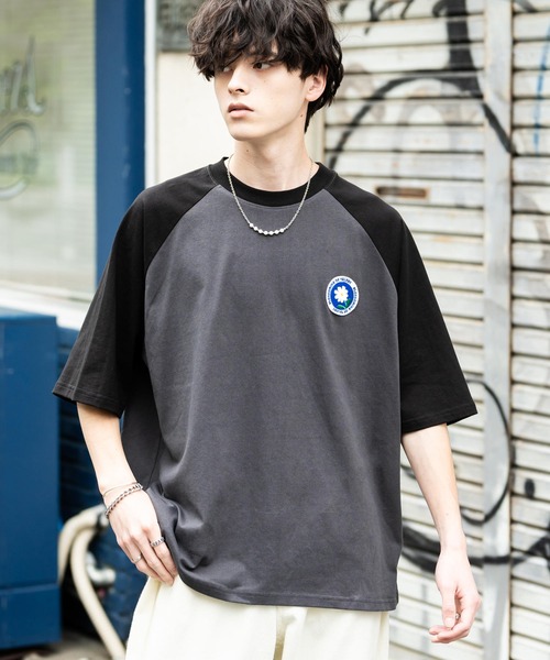 Rocky Monroe tシャツ オーバーサイズハート/フラワーワン