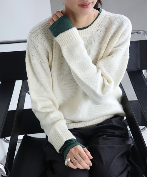 ENCIRCLE ニット セーター 「ENCIRCLE/エンサークル」Moffy