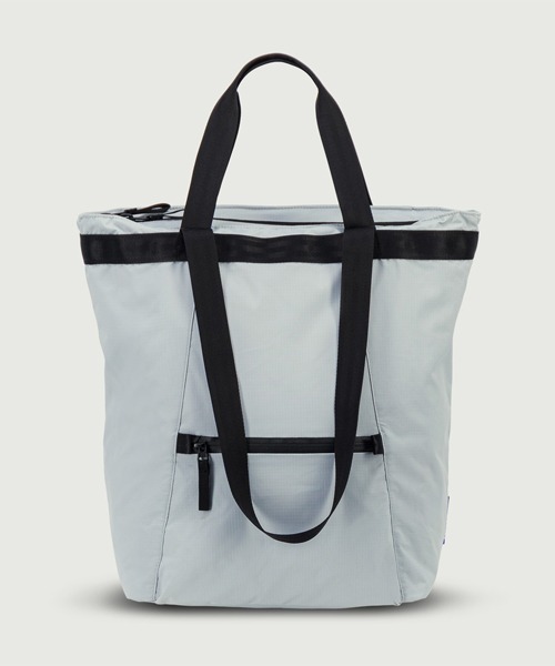 EDYHバッグ グレー ホワイト WEXLEY トートバッグ WAYNE LIGHTWEIGHT RECYCLED RIPSTOP ICE