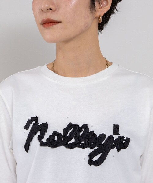 NOLLEY'S tシャツ Tシャツ ノーリーズ刺繍Tシャツ レディース