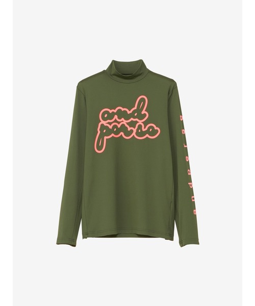 tシャツ ショットスムーザー長袖モックネックシャツ（レディース） レディース