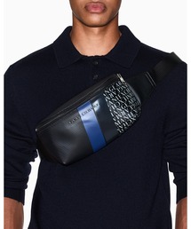 【美品】ARMANI EXCHANGEウエストバッグ ボディバッグ レザー ARMANI EXCHANGE ウエストポーチ 「A|X アルマーニ