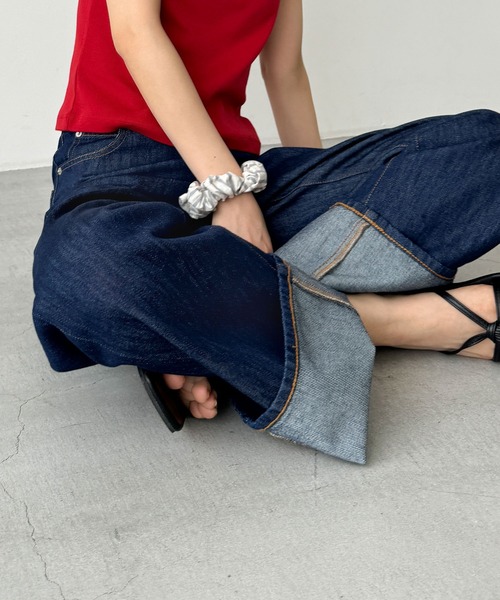 CANAL JEAN マルチサイズ ジーンズ デニム デニムパンツ ロール