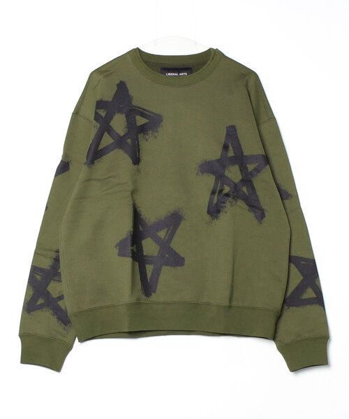 トレーナー スウェット LIBERAL ARTS/リベラルアーツ/STAR SWEAT 