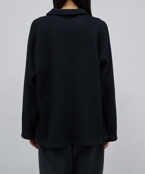 ポロシャツ 別注 Big Waffle V-Neck Shirt メンズ | MATSUFUJI | 04