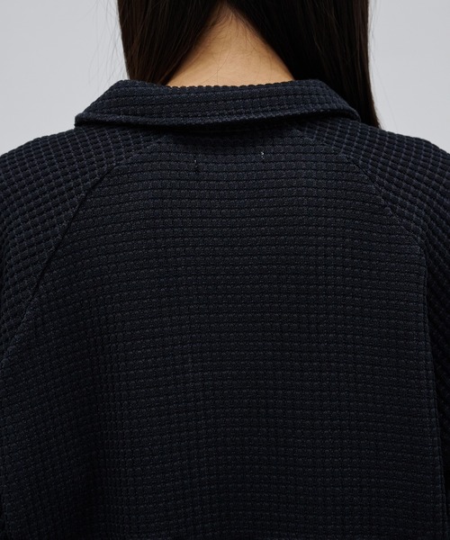 ポロシャツ 別注 Big Waffle V-Neck Shirt メンズ | MATSUFUJI | 07