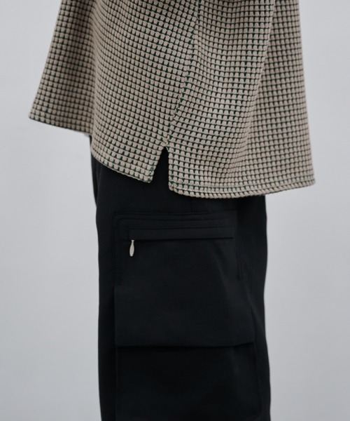 ポロシャツ 別注 Big Waffle V-Neck Shirt メンズ | MATSUFUJI | 16