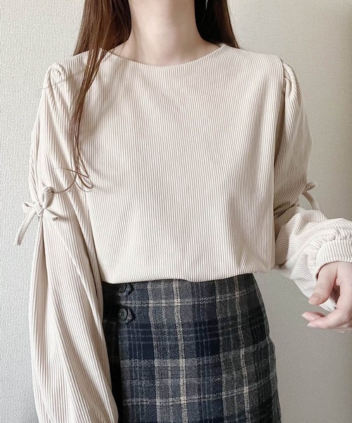 tシャツ コーデュロイリボントップス レディース | Nana（ファッション） | 05
