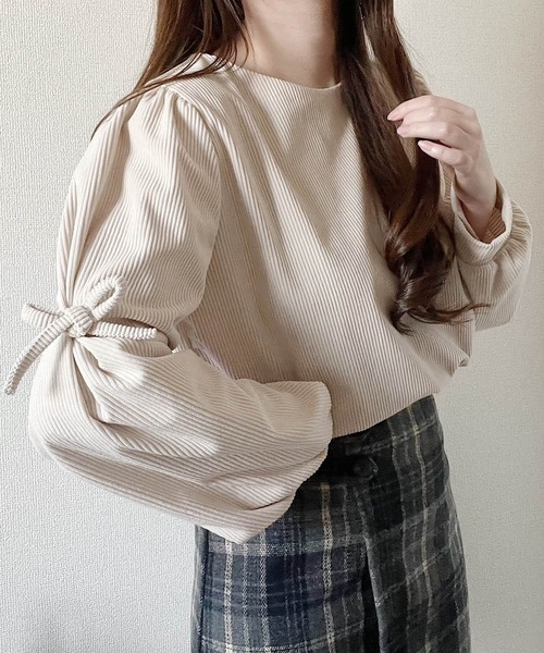 tシャツ コーデュロイリボントップス レディース | Nana（ファッション） | 06