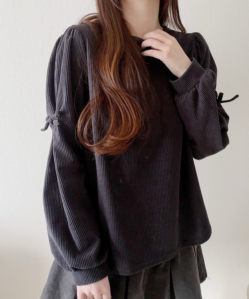 tシャツ コーデュロイリボントップス レディース | Nana（ファッション） | 12