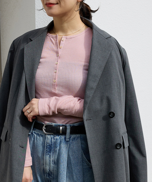 tシャツ 「追加」シアーテレコヘンリーネックプルオーバー レディース JOURNAL STANDARD tシャツ 「追加」シアーテレコヘンリーネック