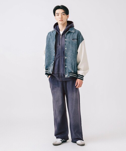 BEAMS HEART スウェットパンツ ジャージ GMS ワイドストレート