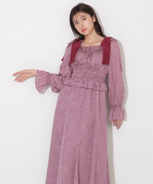 JILL STUART♥︎ワンピース ティアードミニシャツワンピース | JILL by JILL STUART（ジル