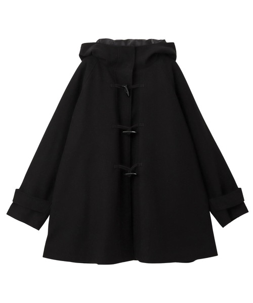 「andme」 ダッフルコート L グレイッシュベージュ レディース_画像2